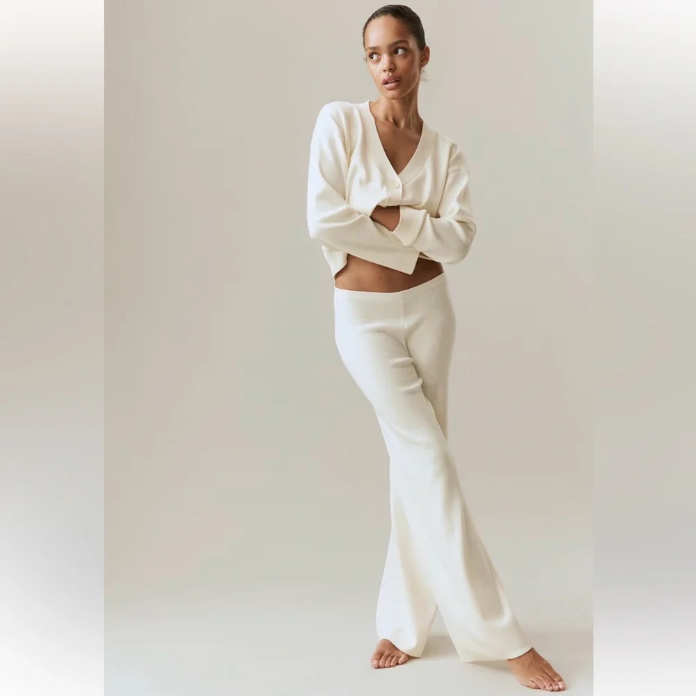 H&M Fine-Knit Lounge Pants - Picture 3 of 10